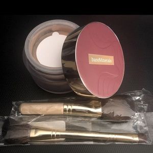SOLD Deluxe Bareminerals mineral veil with brushes